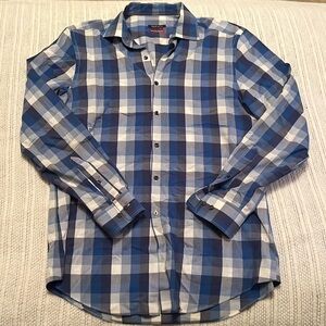 Van Heusen checkered button down
